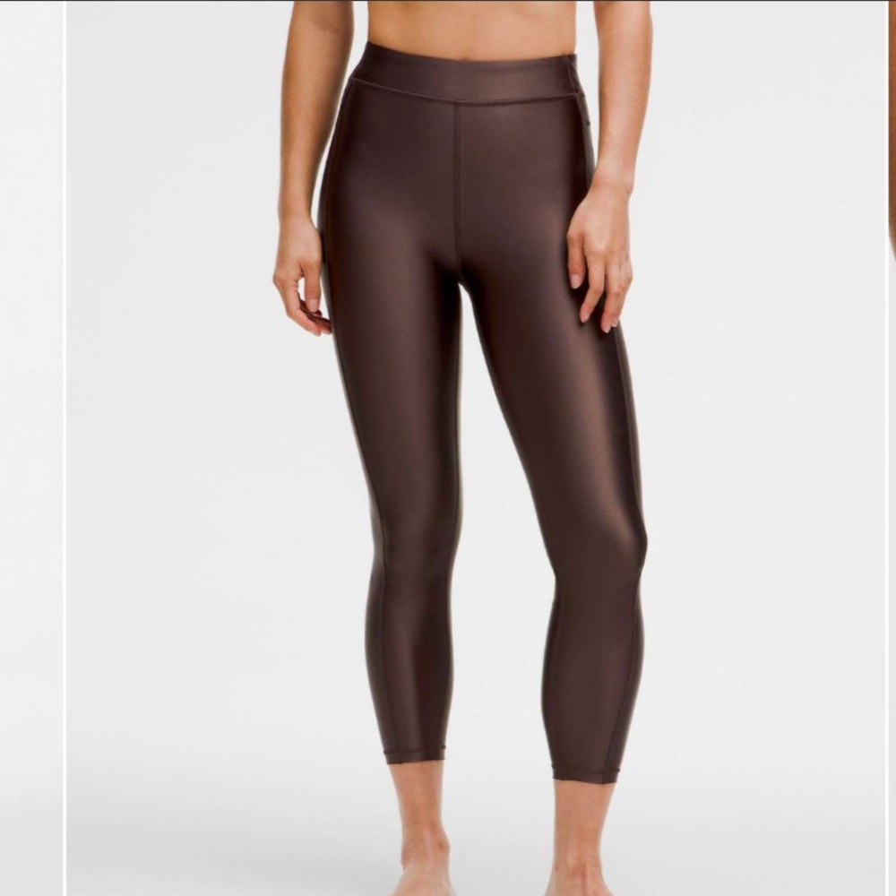 Lululemon 2024 Satin Shine High-Rise Tight Leggings 25" Espresso Brown